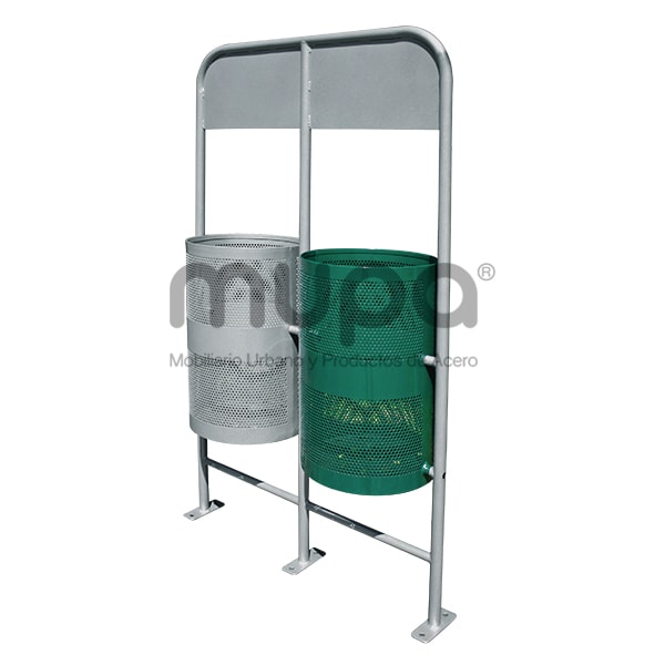 Botes de Basura y Ceniceros BOTE DE BASURA MURANO DOBLE Mobiliario